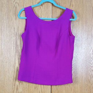 VINTAGE!!  Anne De Villers Paris Top - Fuchsia Pink